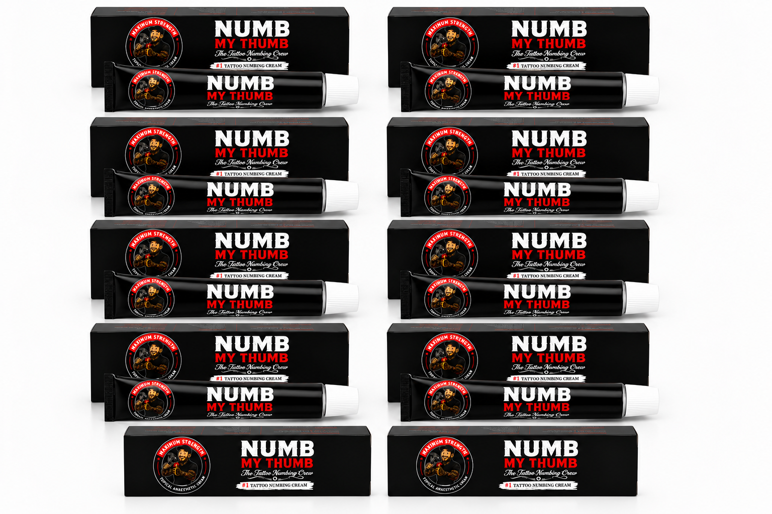 10 tubes