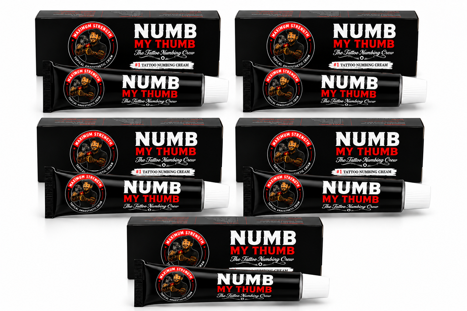 5 tubes